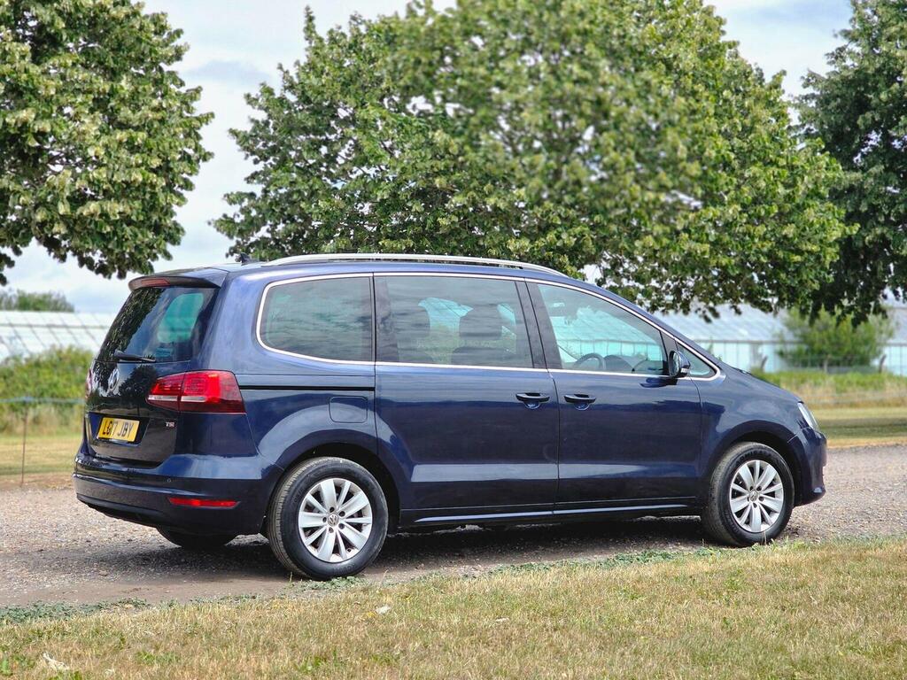 Volkswagen Sharan 1.4 Tsi Bluemotion Tech Se Nav Dsg Euro 6 Ss Blue #4
