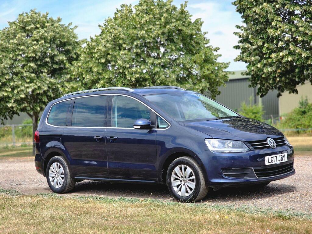 Volkswagen Sharan 1.4 Tsi Bluemotion Tech Se Nav Dsg Euro 6 Ss Blue #2