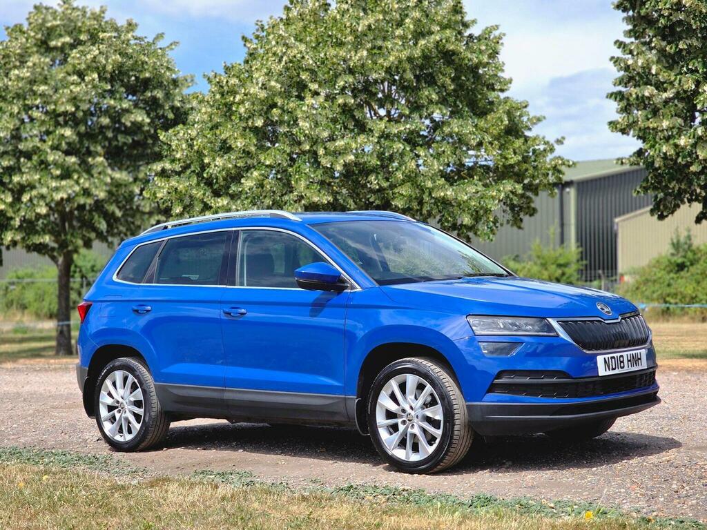 Skoda Karoq 1.0 Tsi Se L Dsg Euro 6 Ss ND18HNH Blue #2