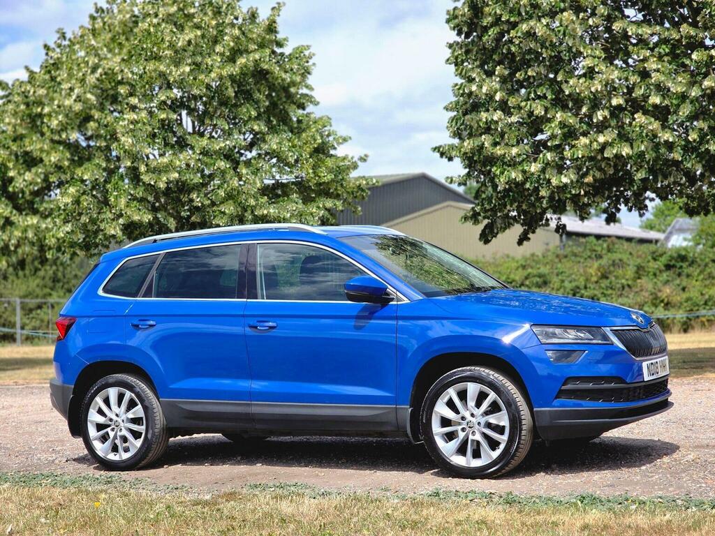 Skoda Karoq 1.0 Tsi Se L Dsg Euro 6 Ss ND18HNH Blue #3