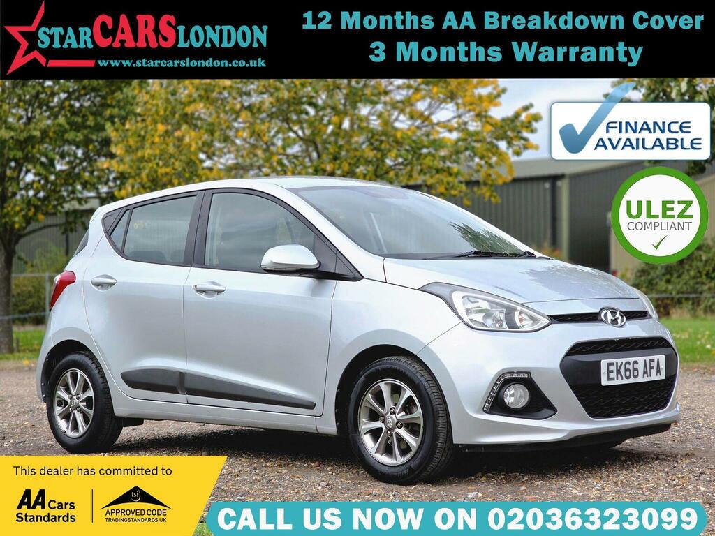 Hyundai I10 1.2 Premium Euro 6 Silver