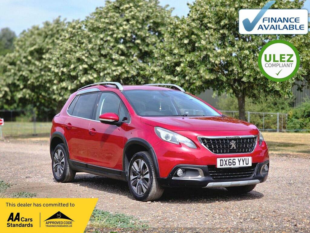 Peugeot 2008 1.2 Puretech Allure Etg Euro 6 Ss Red