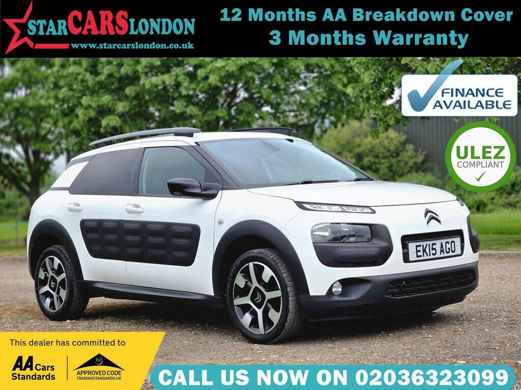 Citroen C4 Cactus 1.2 Puretech Flair Etg5 Euro 6 Ss White