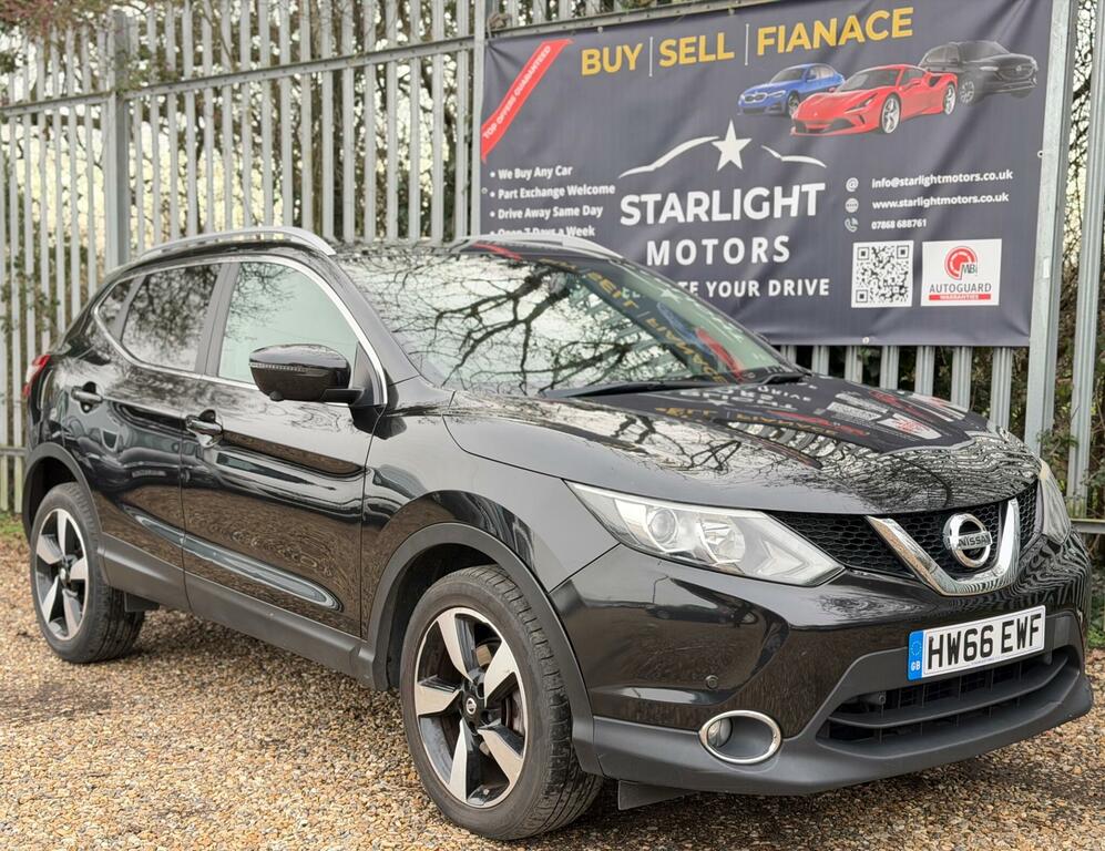 Nissan Qashqai 1.6 Dig-t N-connecta 2Wd Euro 6 Ss Black