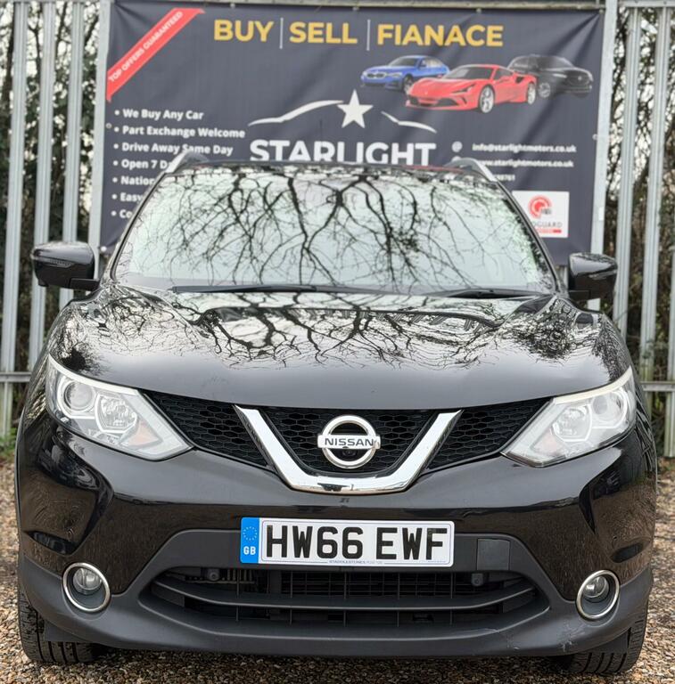 Nissan Qashqai 1.6 Dig-t N-connecta 2Wd Euro 6 Ss HW66EWF Black #6