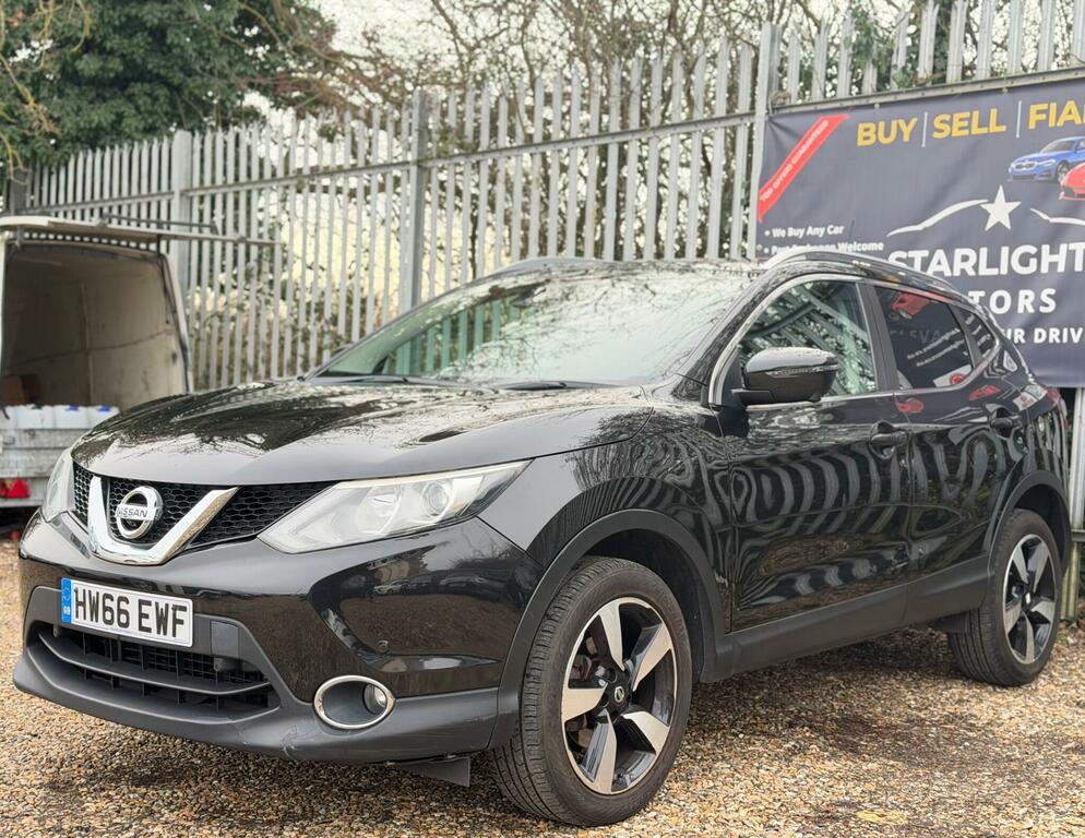 Nissan Qashqai 1.6 Dig-t N-connecta 2Wd Euro 6 Ss HW66EWF Black #4