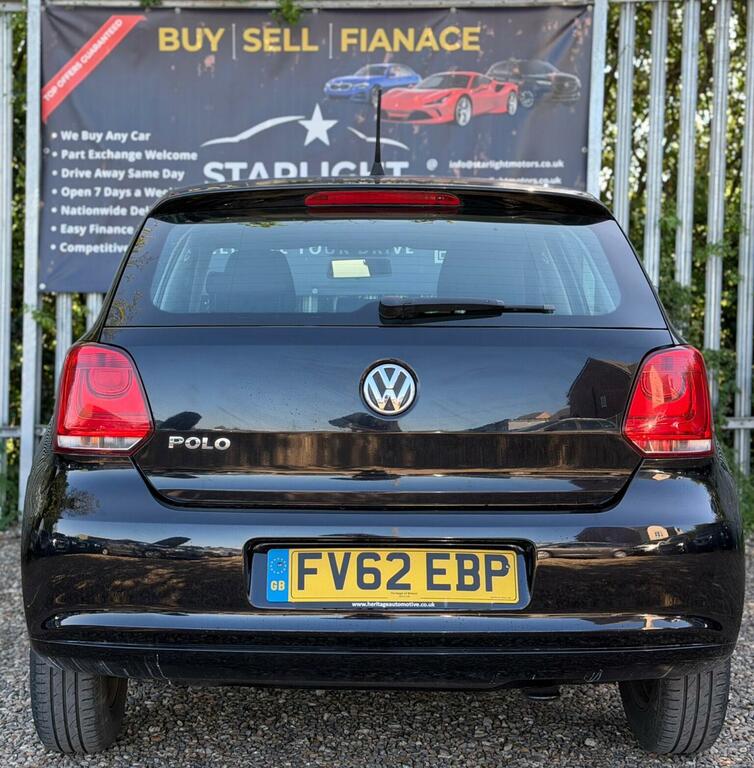 Volkswagen Polo 1.2 S Euro 5 Ac FV62EBP Black #5