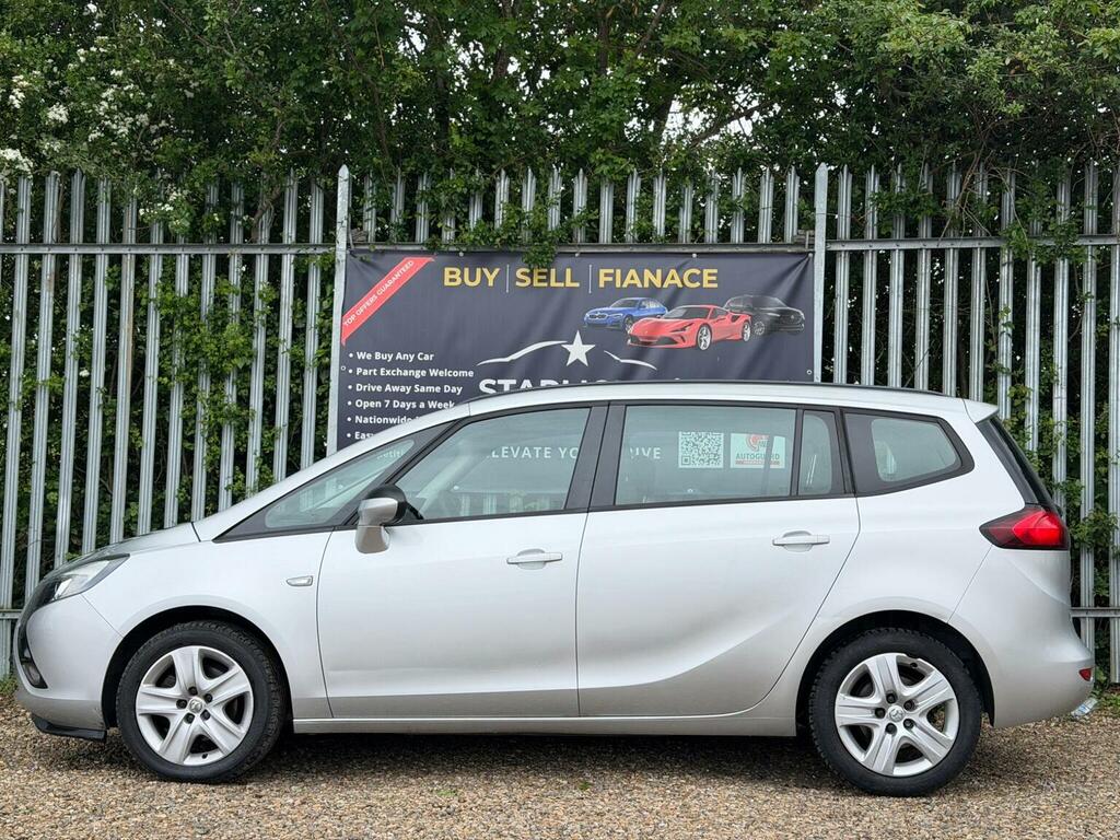 Vauxhall Zafira Tourer 1.4I Turbo Exclusiv Euro 6 DV65WAA Silver #4