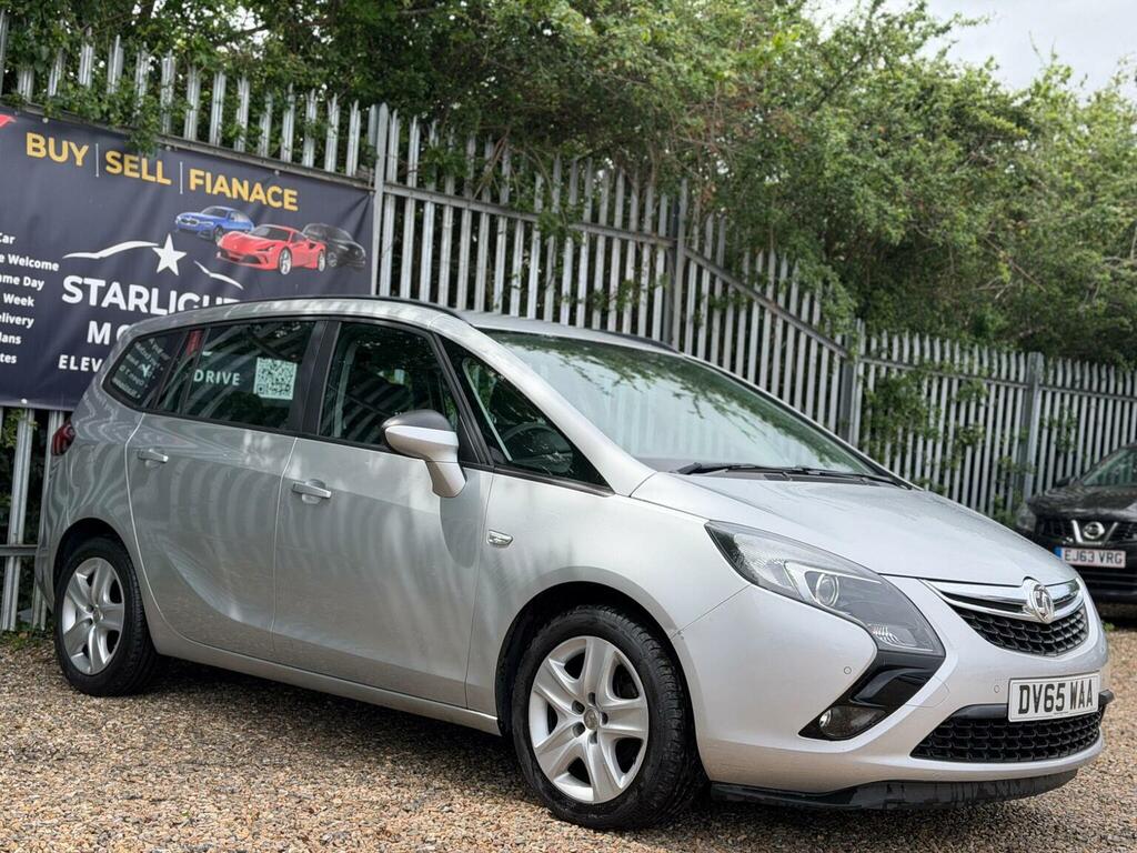 Vauxhall Zafira Tourer 1.4I Turbo Exclusiv Euro 6 DV65WAA Silver #5