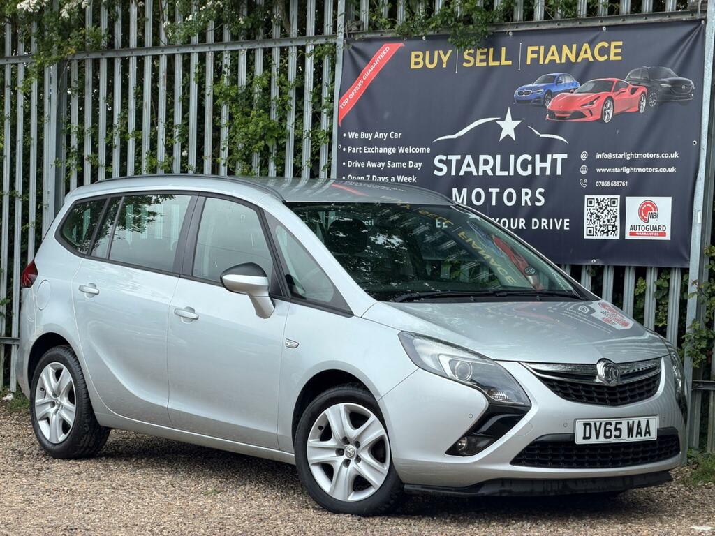 Vauxhall Zafira Tourer 1.4I Turbo Exclusiv Euro 6 Silver