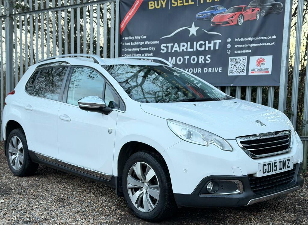 Peugeot 2008 1.2 Vti Puretech Crossway Euro 5 White