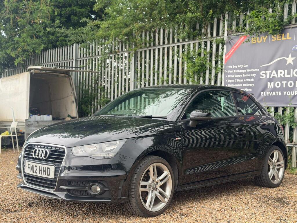 Audi A1 1.4 Tfsi S Line S Tronic Euro 5 Ss FW12HHD Black #3