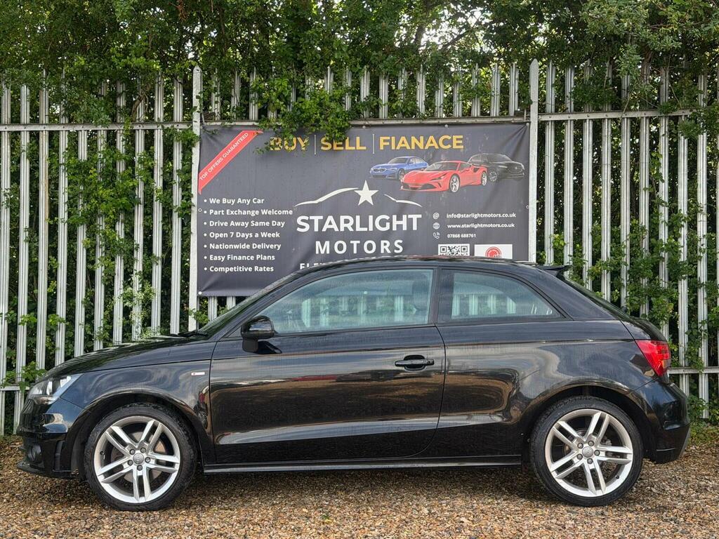 Audi A1 1.4 Tfsi S Line S Tronic Euro 5 Ss FW12HHD Black #2