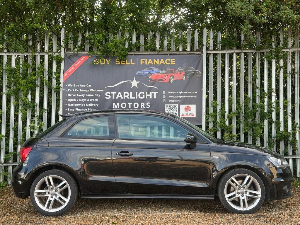 Audi A1 1.4 Tfsi S Line S Tronic Euro 5 Ss FW12HHD Black #4