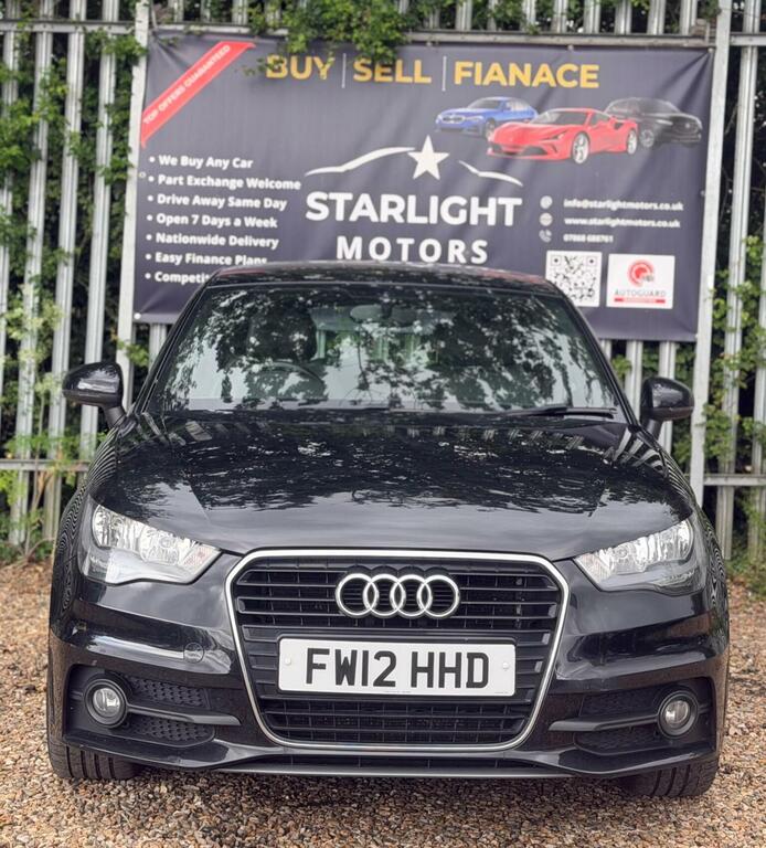 Audi A1 1.4 Tfsi S Line S Tronic Euro 5 Ss FW12HHD Black #6