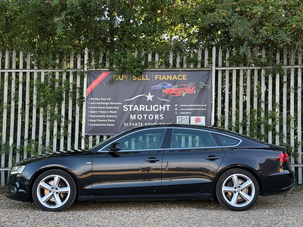 Audi A5 2.0 Tfsi S Line Sportback S Tronic Quattro Euro 5 Black #3