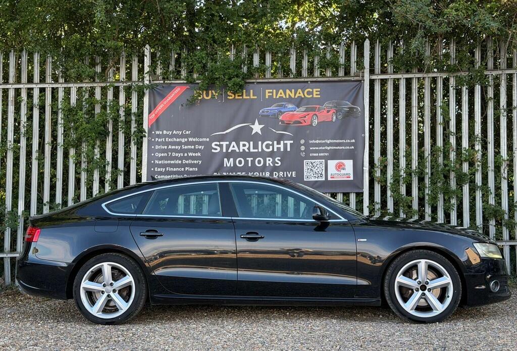 Audi A5 2.0 Tfsi S Line Sportback S Tronic Quattro Euro 5 Black #5