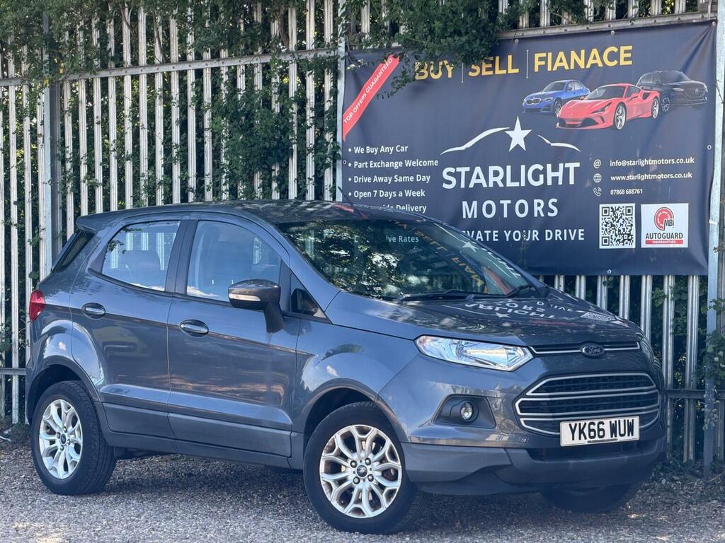 Ford Ecosport 1.0T Ecoboost Zetec 2Wd Euro 6 Ss Grey