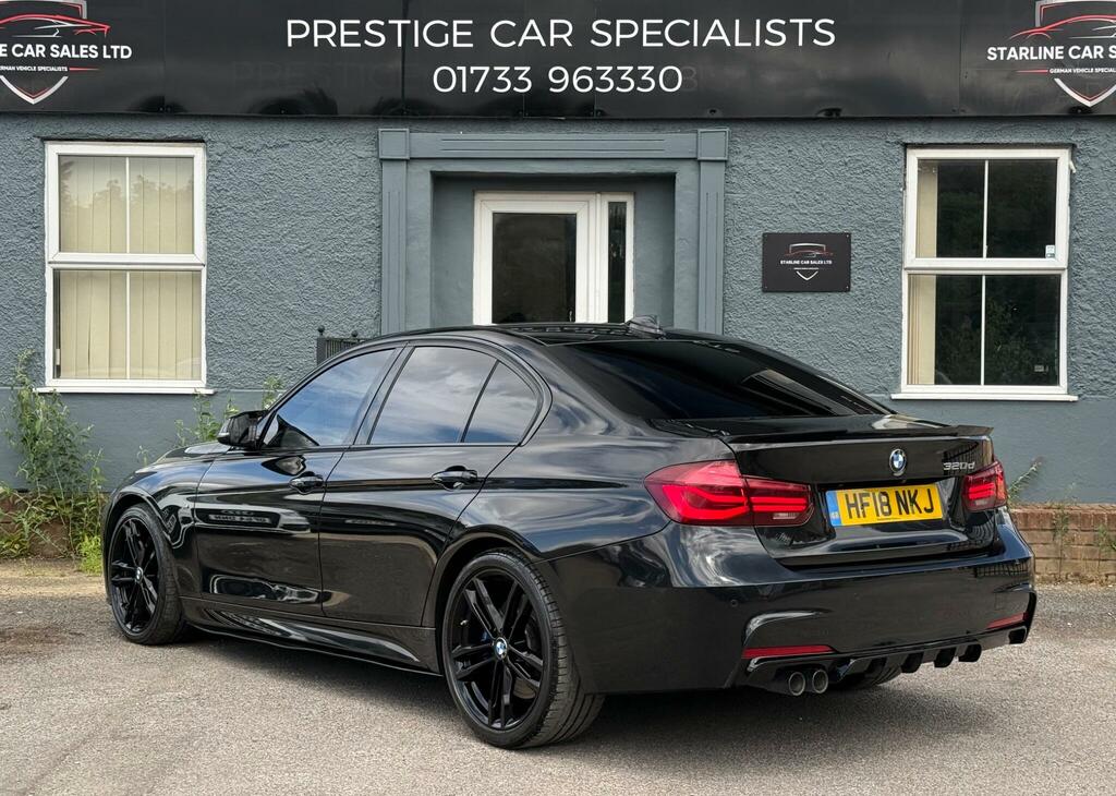 BMW 3 Series M Sport Shadow Edition Black #4