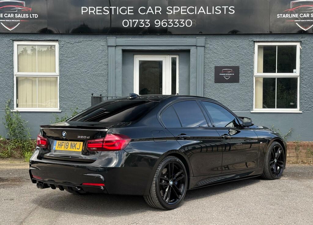 BMW 3 Series M Sport Shadow Edition Black #6