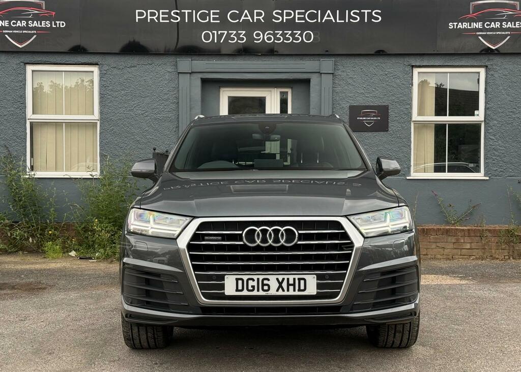 Audi Q7 3.0 Tdi V6 S Line Tiptronic Quattro Euro 6 Ss 5 DG16XHD Grey #2