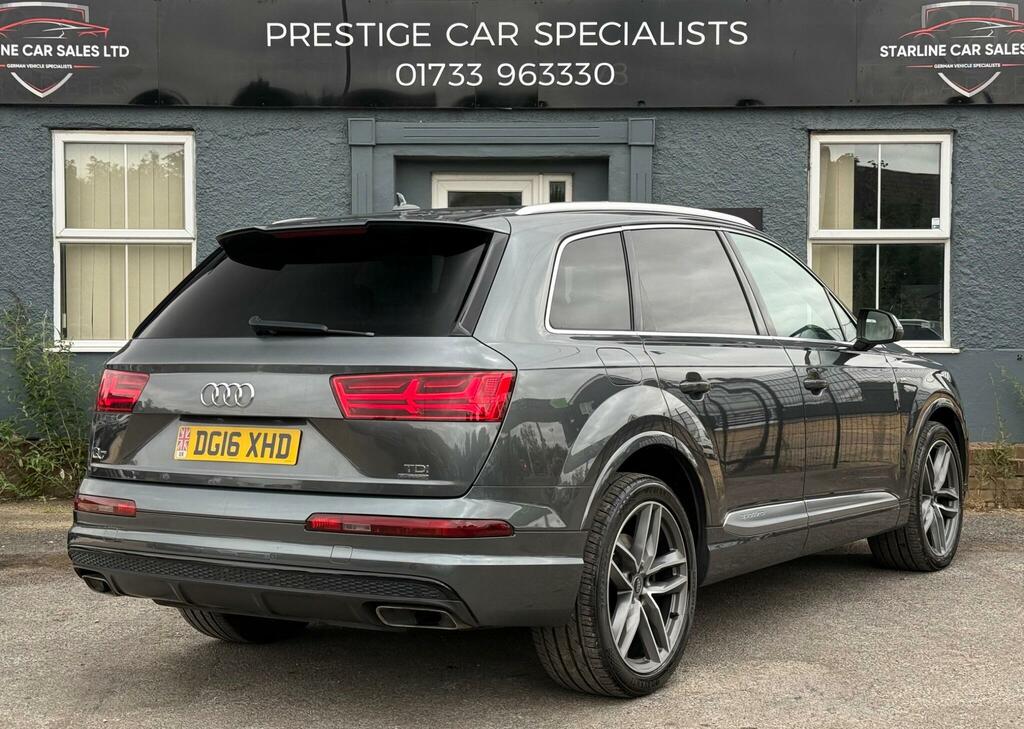 Audi Q7 3.0 Tdi V6 S Line Tiptronic Quattro Euro 6 Ss 5 DG16XHD Grey #6