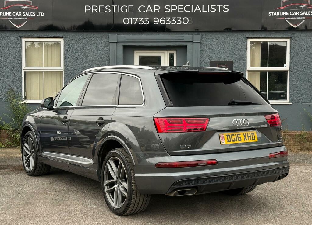 Audi Q7 3.0 Tdi V6 S Line Tiptronic Quattro Euro 6 Ss 5 DG16XHD Grey #4