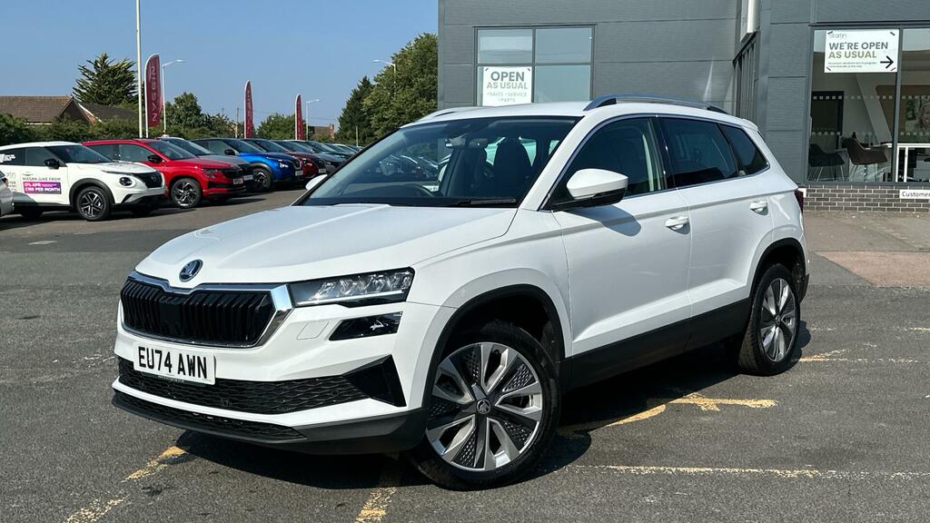 Skoda Karoq 1.5 Tsi Act Se L Dsg Euro 6 Ss EU74AWN White #3