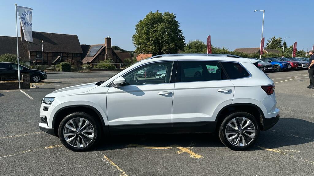 Skoda Karoq 1.5 Tsi Act Se L Dsg Euro 6 Ss EU74AWN White #5