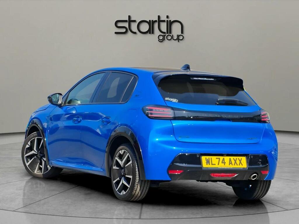 Peugeot 208 1.2 Gt E-dsc6 Euro 6 Ss WL74AXX Blue #4