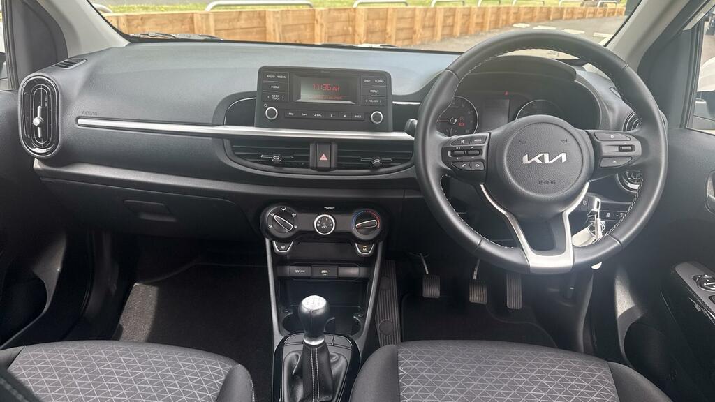 Kia Picanto 1.0 Dpi Isg 2 VN24AHD White #4