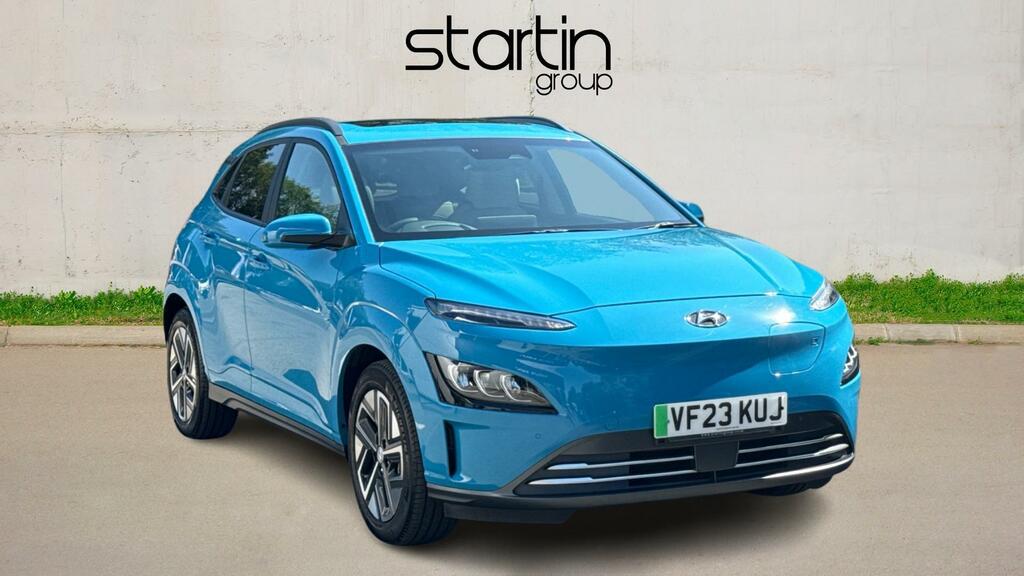 Hyundai Kona 64Kwh Ultimate 10.5Kw Charger Blue