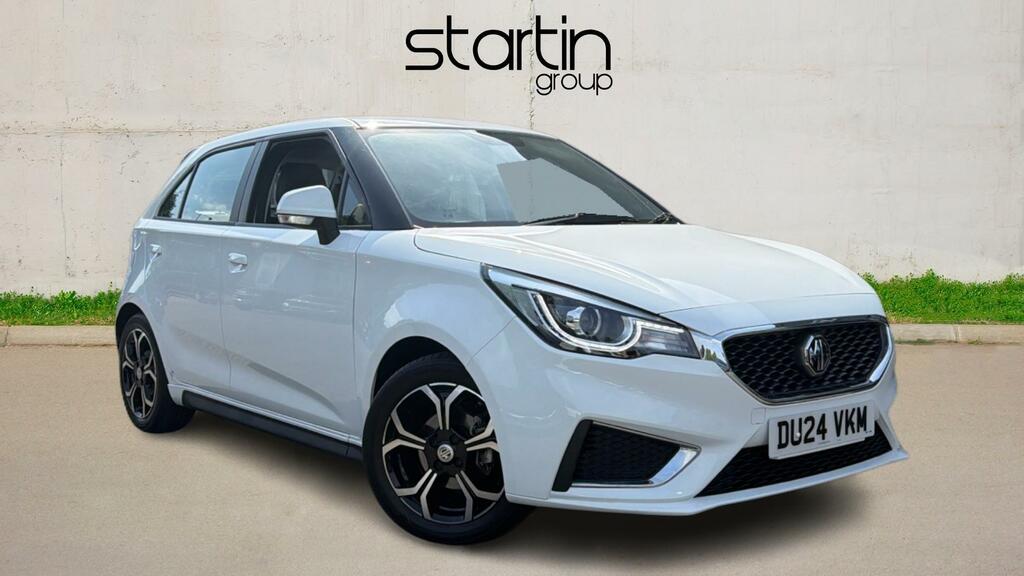 MG MG3 1.5 Vti-tech Exclusive Nav Euro 6 Ss White