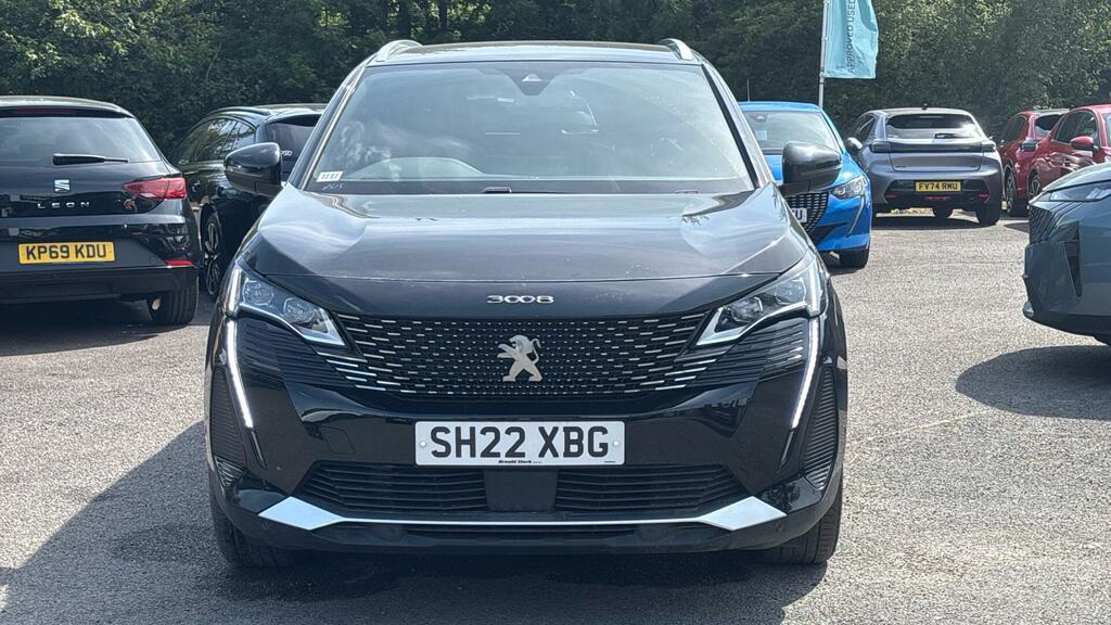 Peugeot 3008 1.2 Puretech Gt Eat Euro 6 Ss SH22XBG Black #6