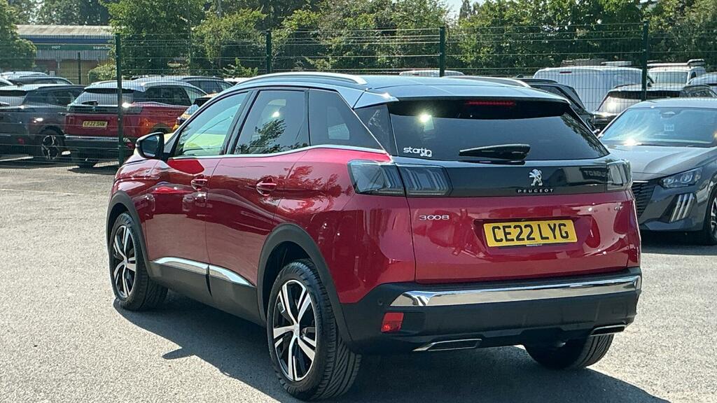Peugeot 3008 1.2 Puretech Gt Eat Euro 6 Ss CE22LYG Red #3