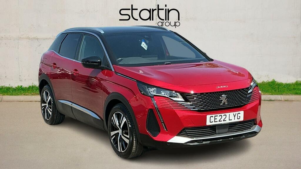 Peugeot 3008 1.2 Puretech Gt Eat Euro 6 Ss Red