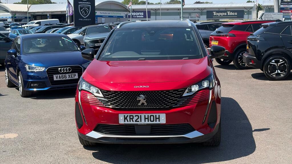 Peugeot 5008 1.5 Bluehdi Gt Eat Euro 6 Ss KR21HOH Red #6