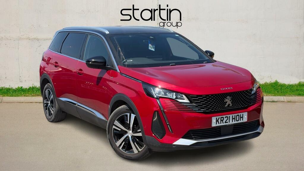 Peugeot 5008 1.5 Bluehdi Gt Eat Euro 6 Ss Red