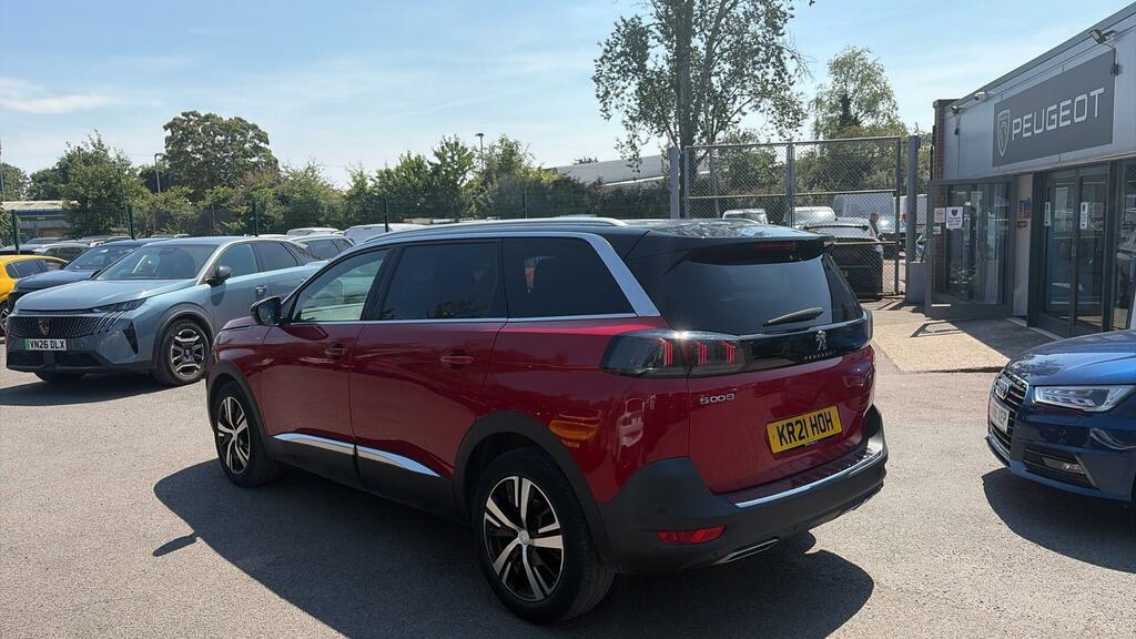 Peugeot 5008 1.5 Bluehdi Gt Eat Euro 6 Ss KR21HOH Red #3