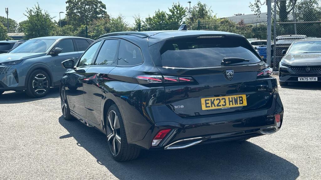Peugeot 308 SW 1.2 Puretech Gt Eat Euro 6 Ss Black #3