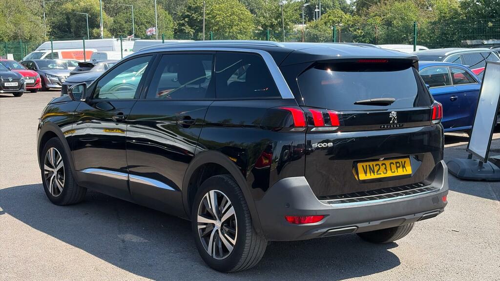 Peugeot 5008 1.2 Puretech Allure Premium Eat Euro 6 Ss VN23CPK Black #3