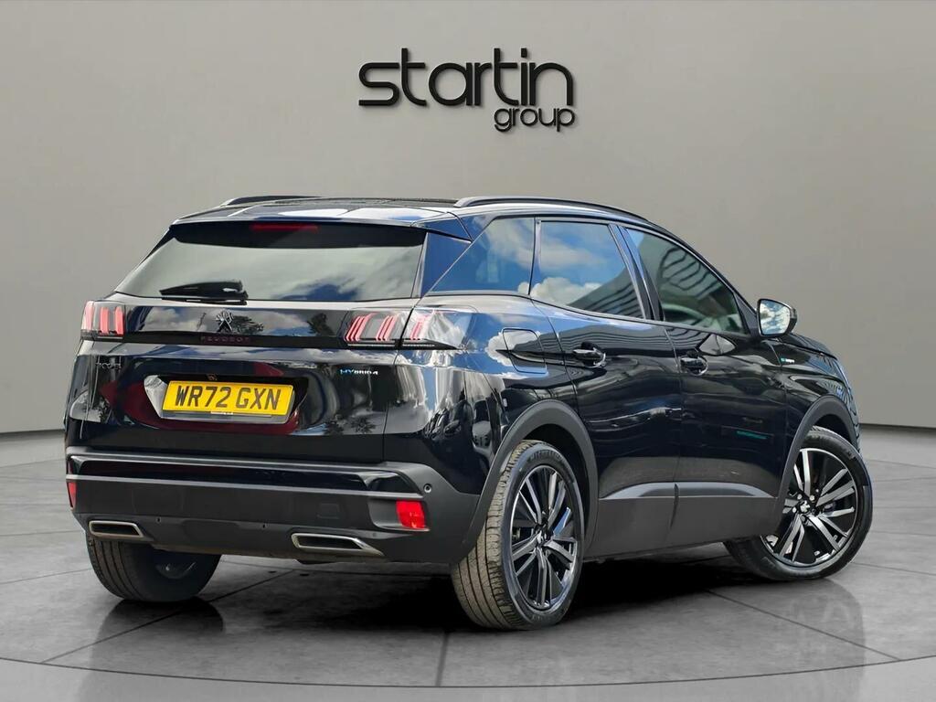 Peugeot 3008 1.6 13.2Kwh Gt E-eat 4Wd Euro 6 Ss WR72GXN Black #3