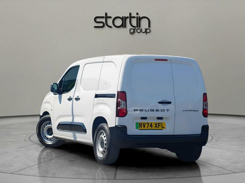 Peugeot E-Partner 800 52Kwh Professional Standard Panel Van Swb White #5
