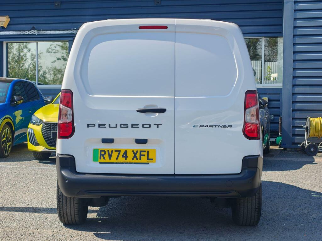 Peugeot E-Partner 800 52Kwh Professional Standard Panel Van Swb RV74XFL White #6