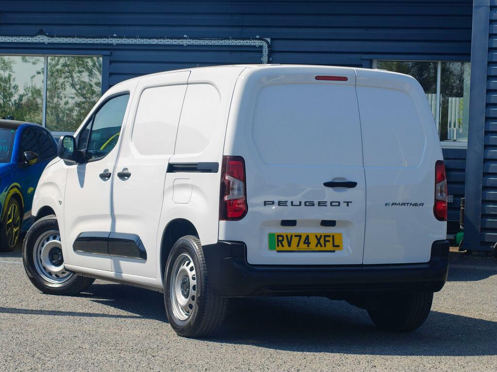 Peugeot E-Partner 800 52Kwh Professional Standard Panel Van Swb RV74XFL White #5
