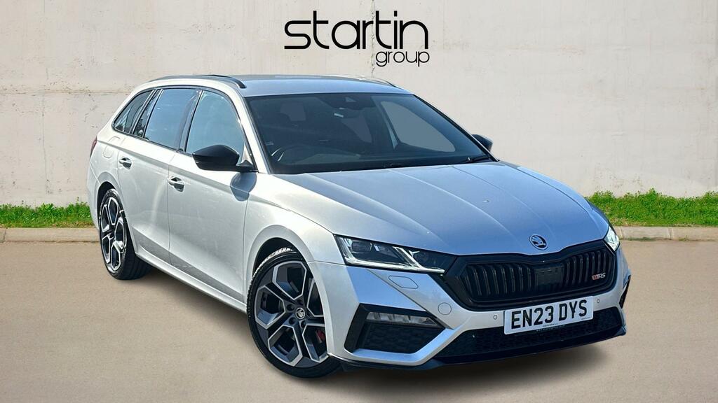 Skoda Octavia 2.0 Tsi Vrs Estate Dsg Euro 6 Ss 24 Silver