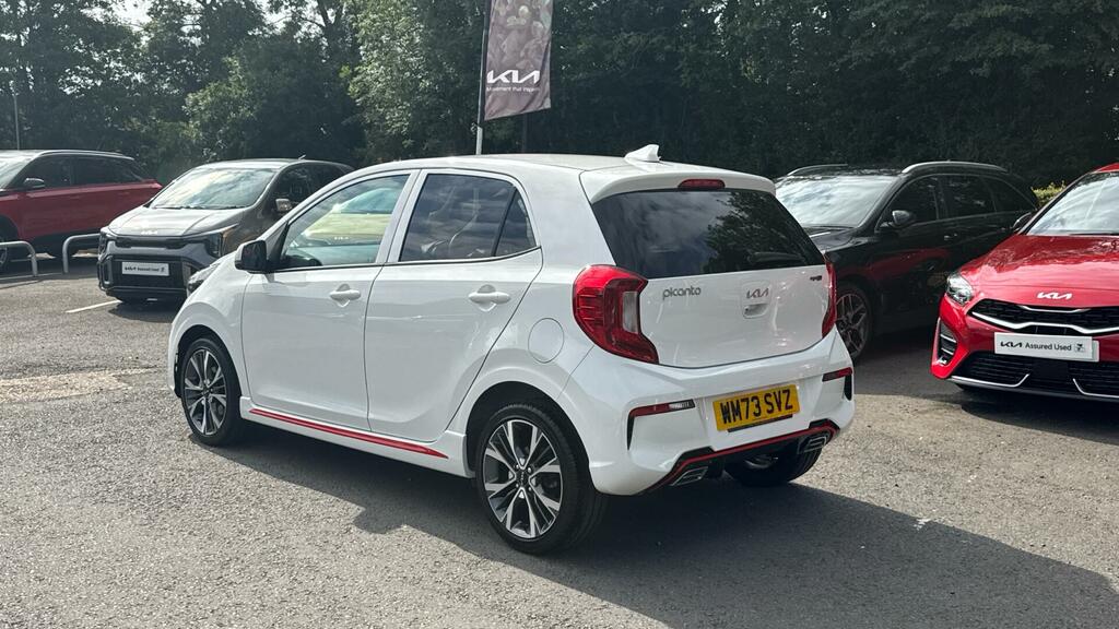 Kia Picanto 1.0 Dpi Isg Gt-line WM73SVZ White #3