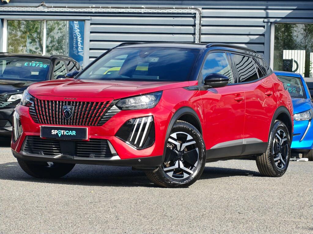 Peugeot 2008 1.2 Gt Suv Hybrid E-dsc6 Euro 6 Ss Red #3