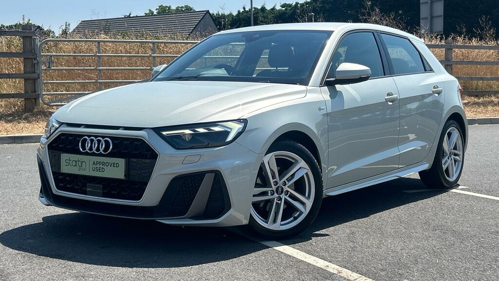 Audi A1 1.0 Tfsi 30 S Line Sportback Euro 6 Ss LV23PUO Silver #3