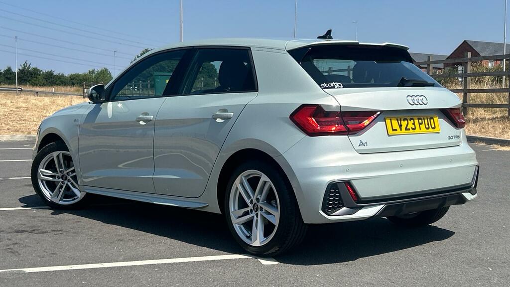 Audi A1 1.0 Tfsi 30 S Line Sportback Euro 6 Ss LV23PUO Silver #4